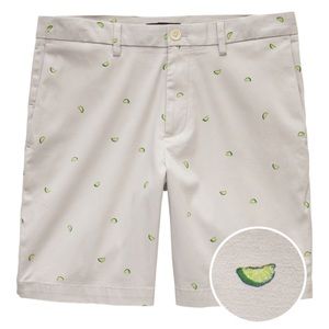 Used Aiden Gray With Lemon Wedges Slim Short 30”